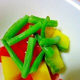 彩り良い温野菜サラダ